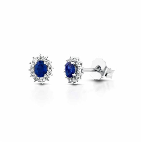 Ohrringe Cianfrone Gioielli Dame in Gold Zaffiro 0.48 Ct OROR-38-198 - OROR-38-198